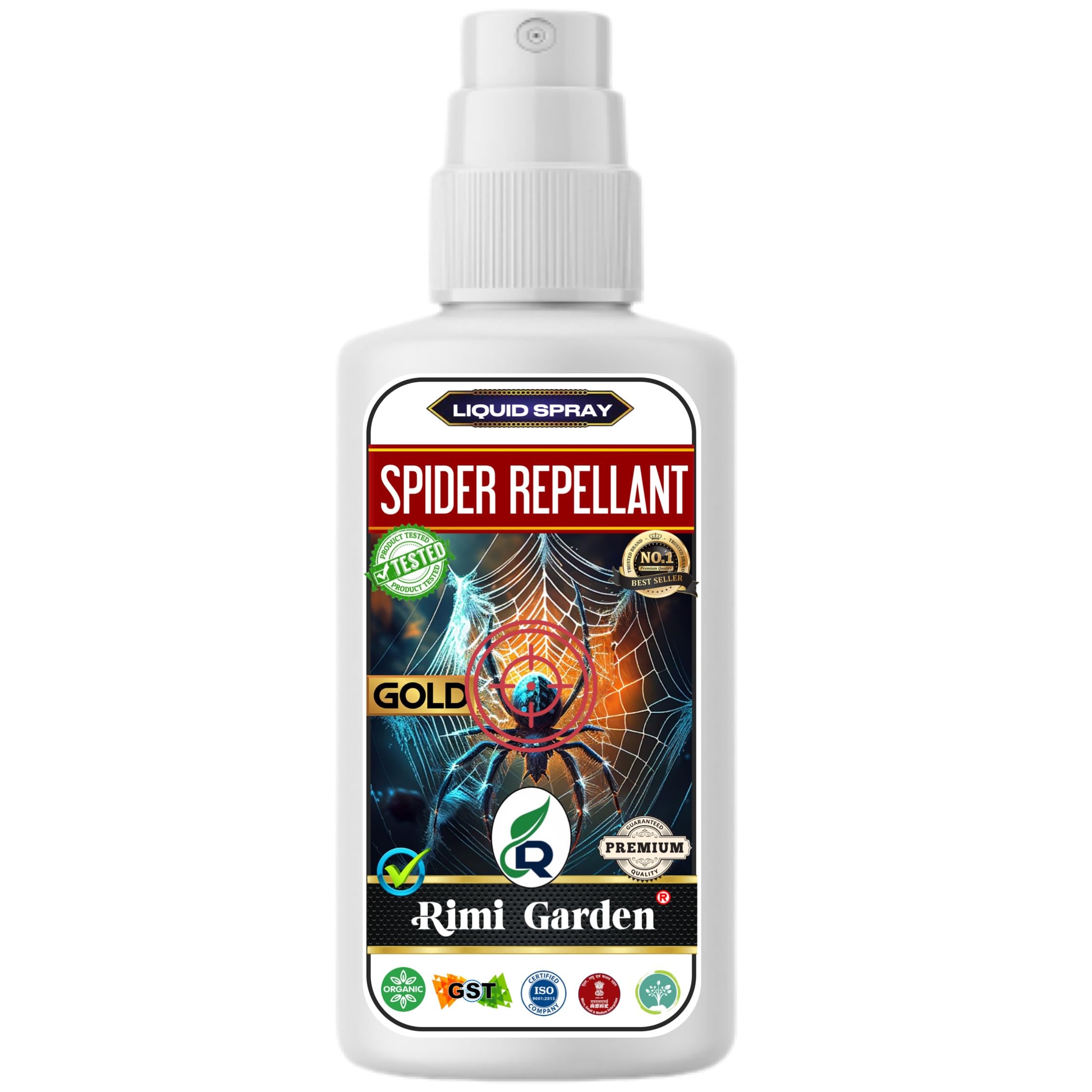 Rimi Garden® Spider Repellant Spray | Organic Liquid Spray for Home, Office & Garden | Non Toxic & Biodegradable | Pet Friendly | Refreshing Fragrance | Chemical-Free (15 days Protection) (500 ml) (B0D8TFQL9P) Amazon Price History, Amazon Price Tracker