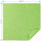 HOMEXCEL 100 Pack Microfibre Cleaning Cloths Towels 30x30 cm, Multi-Colour - 2