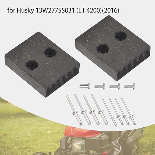 Miniatura 5 de 761-05007 Pastilla de freno de cubierta compatible con MTD Cub Cadet Troy Bilt Lawn Mowe, compatible con modelos XT1-LT46, XT2-LX42, XT2-LX42 FAB CC