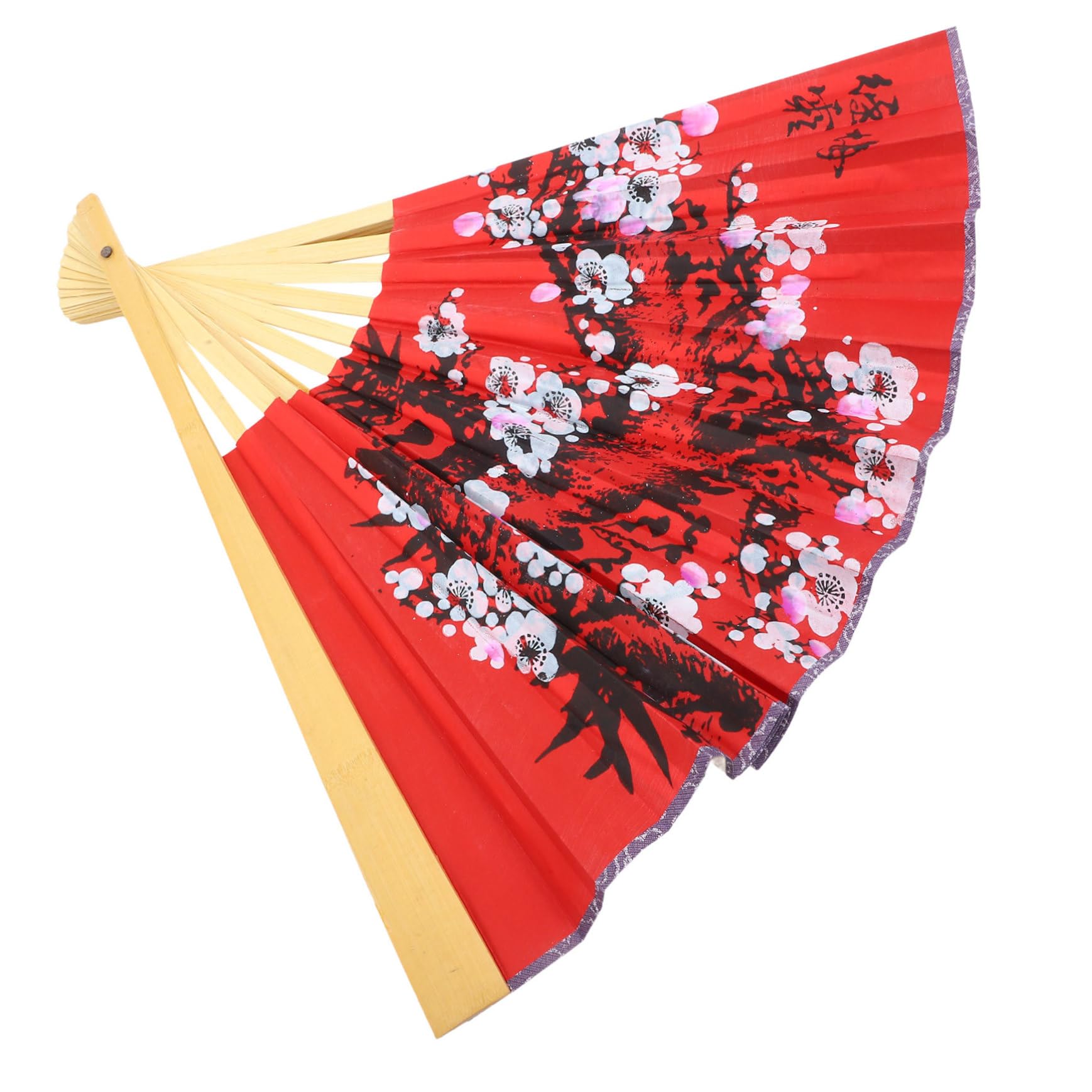5 Piezas Gran Aficionado Gran Abanico Oriental Decorativo Abanico Chino Colgando decoración de Pared Pieza Decorativa Decoraciones de Ceremonia de Boda abanicos con Pintura China TOPBATHY