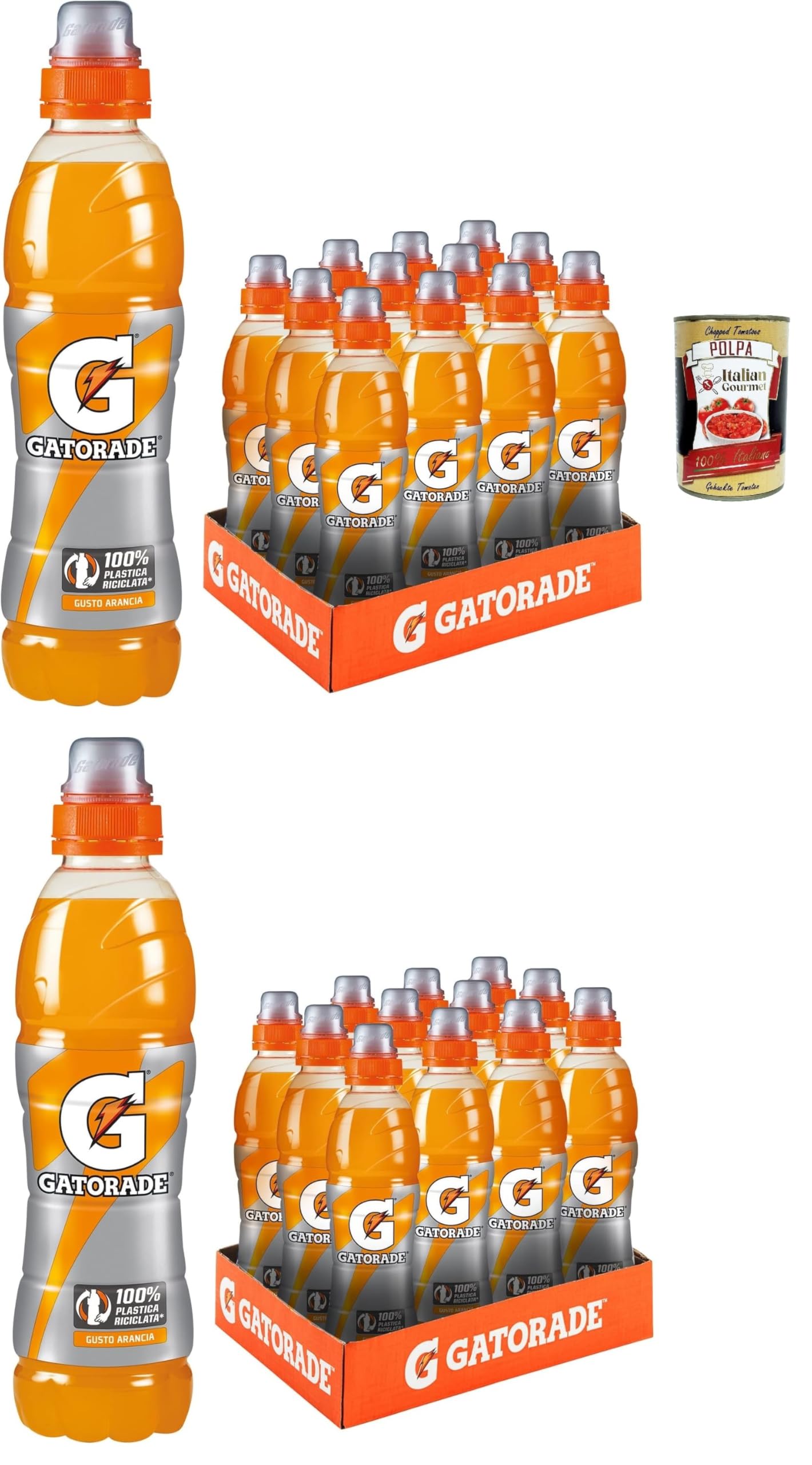 Italian Gourmet Sport Arancia, bevanda sportiva still 24 x 500ml