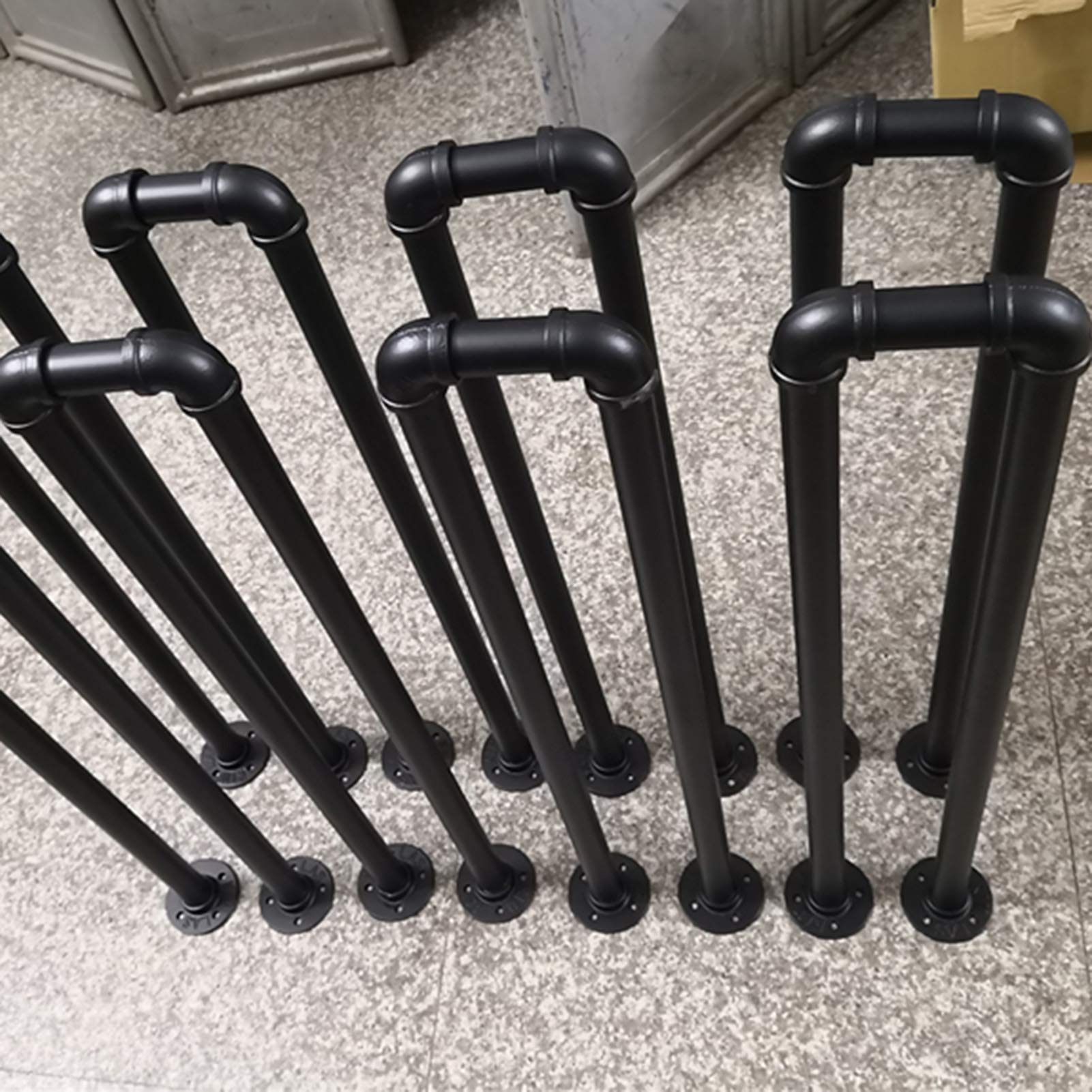 SELEWARE Main Courante Pour Escalier, Intérieur Et Extérieur Garde-Corps D'escalier En Acier