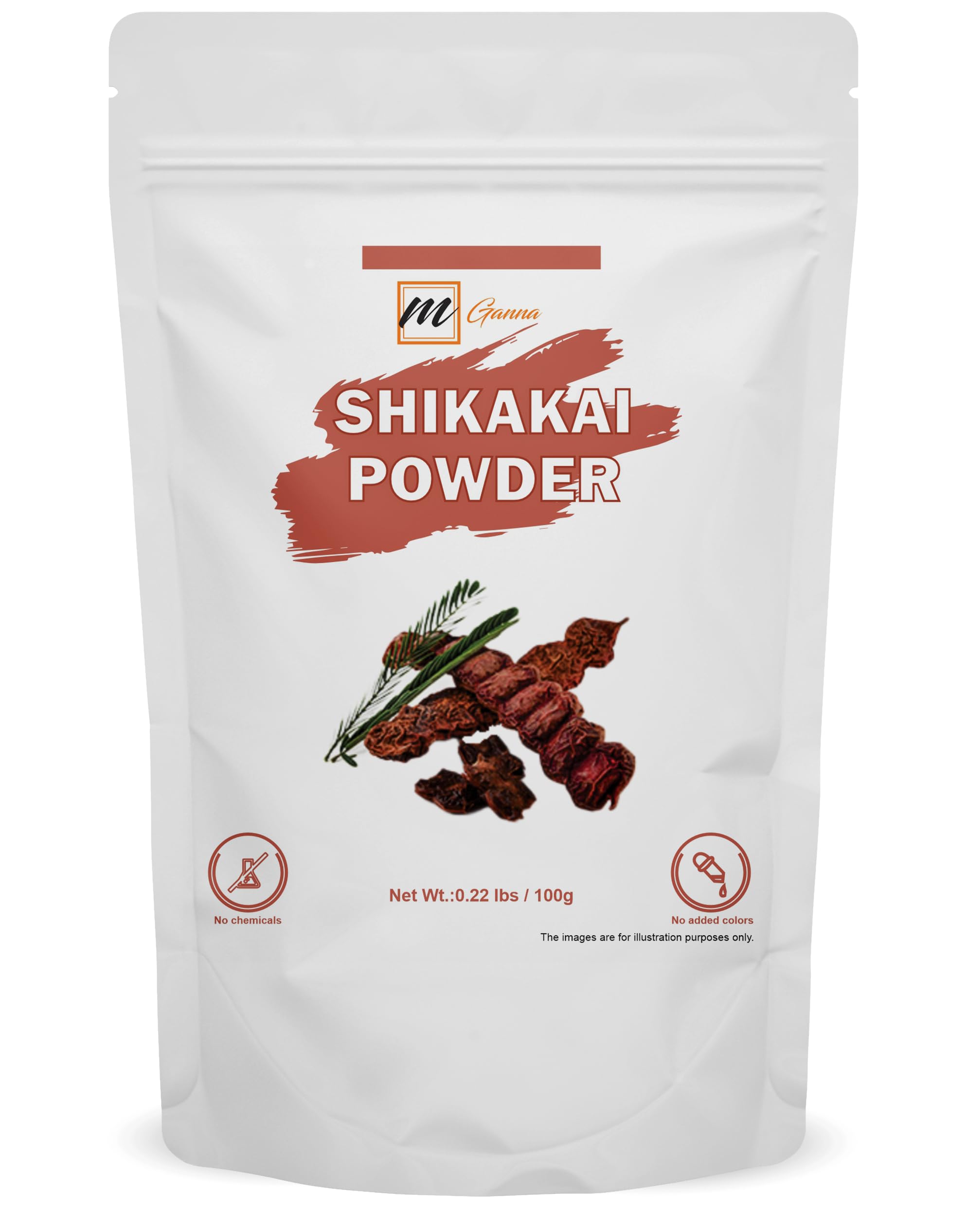 100% Pure Shikakai/Acacia Concinna Powder for Hair Care | Natural Hair Cleanser & Conditioner 100 GMS / 0.22 LBS