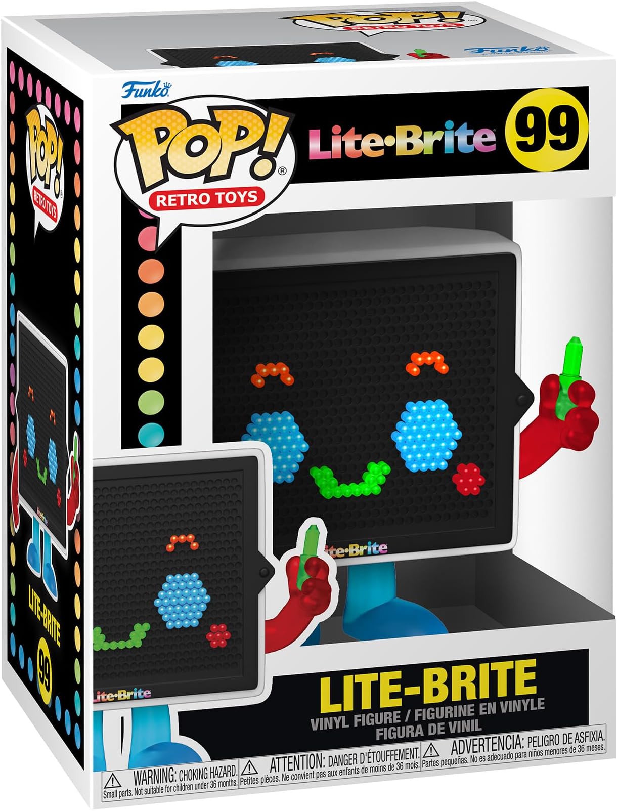 Funko Pop! Vinyl: Lite-Brite - Lite-Brite Board