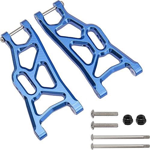 Miniatura 6 de ShareGoo - Juego de brazos en A de aleación de aluminio y suspensión delantera y trasera de repuesto de 2555 3631 2532 compatible con Traxxas 110