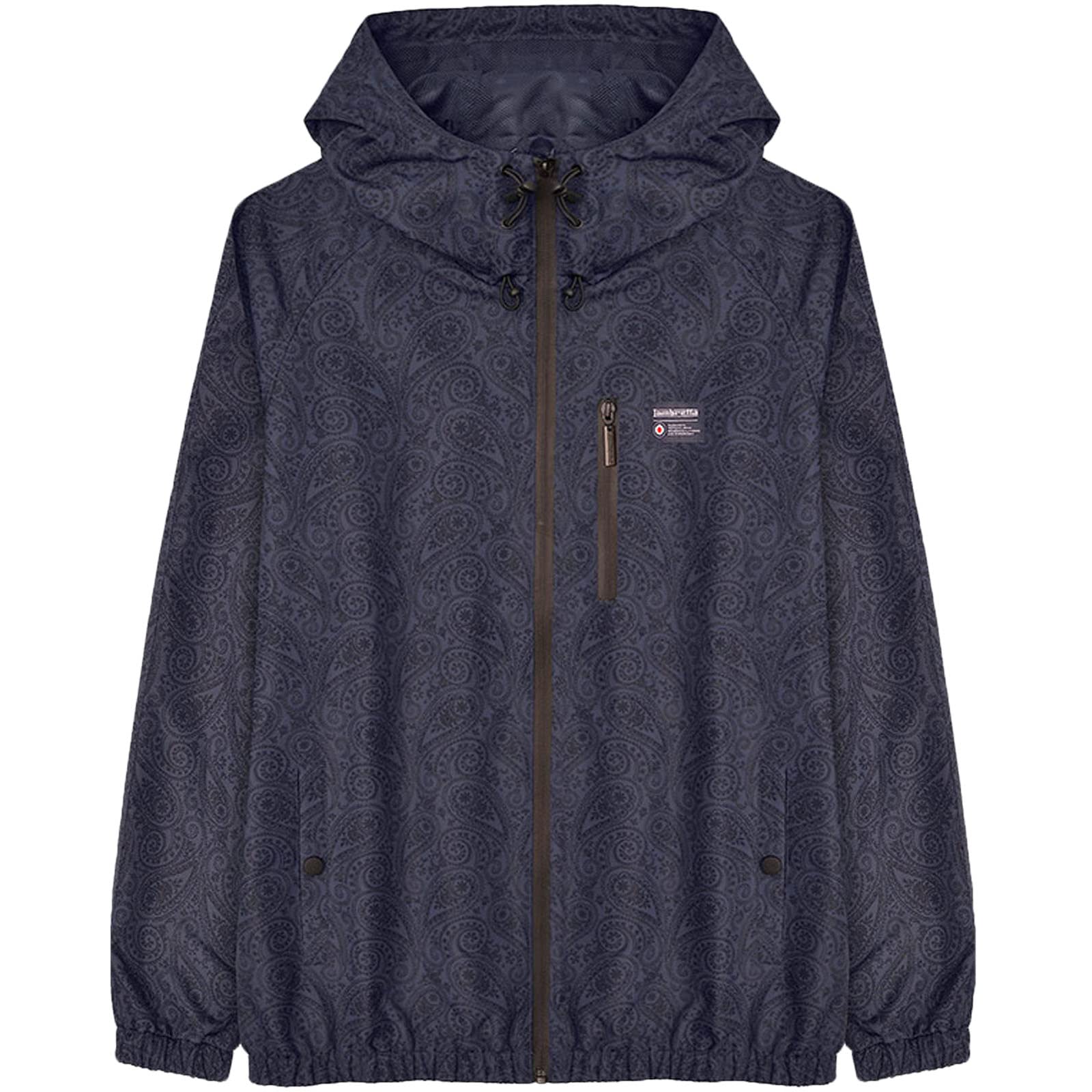Lambretta Paisley Hooded Jacket Navy S
