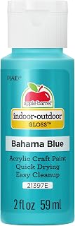 Apple Barrel Gloss Finish Acrylic Paint, 2 oz., Bahama Blue