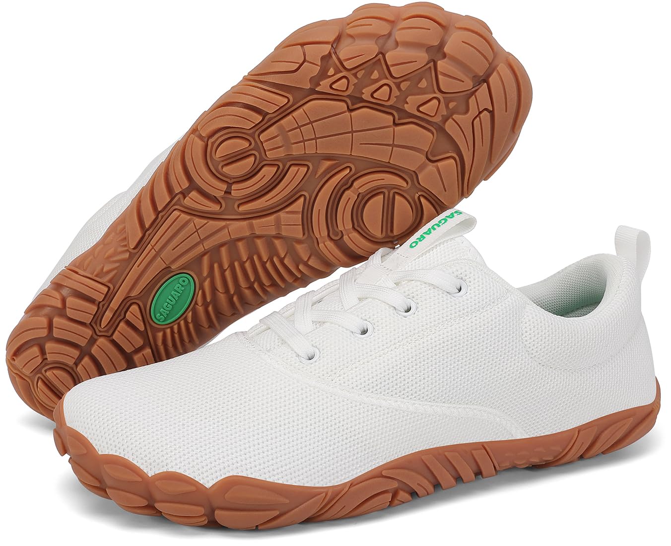 SAGUARO Unisex Zapatos Barefoot Antideslizante y Ligeras Zapatillas de Trail Running, Talla 36-48