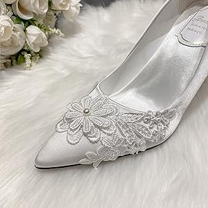 Amazon | [ZAI2] 結婚式パンプス 9cmヒール ピンヒール ポイン