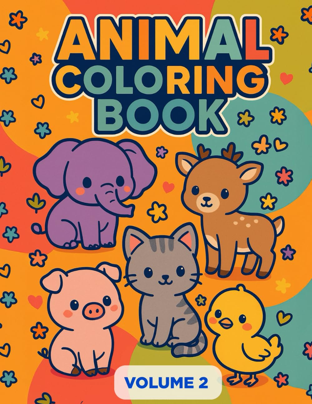Animal Coloring Book - Vol.2