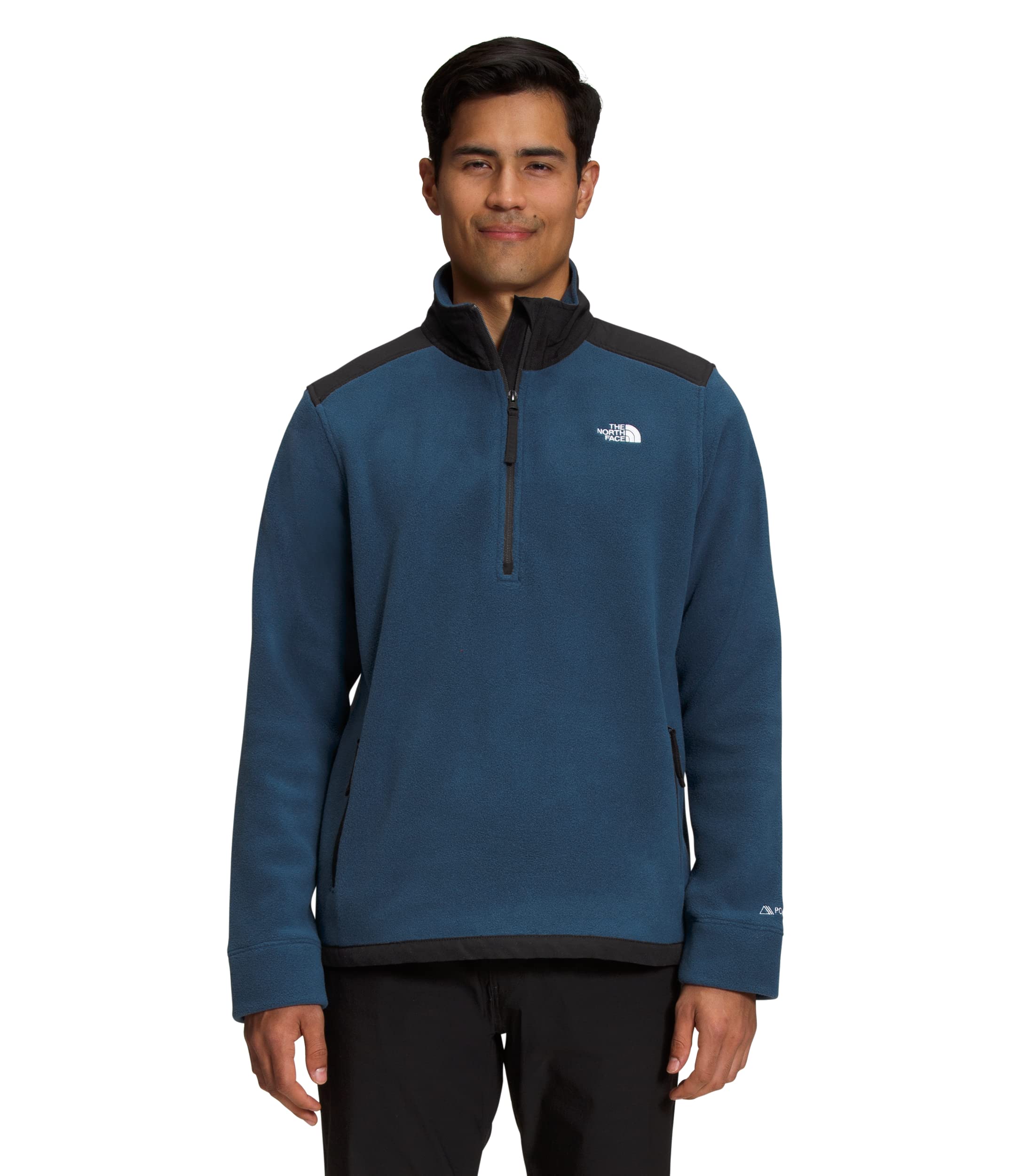 THE NORTH FACE□POLARTEC ハーフジップマイクロフリース ブルー THE NORTH FACE□POLARTEC ハーフジップマイクロフリース ブルー