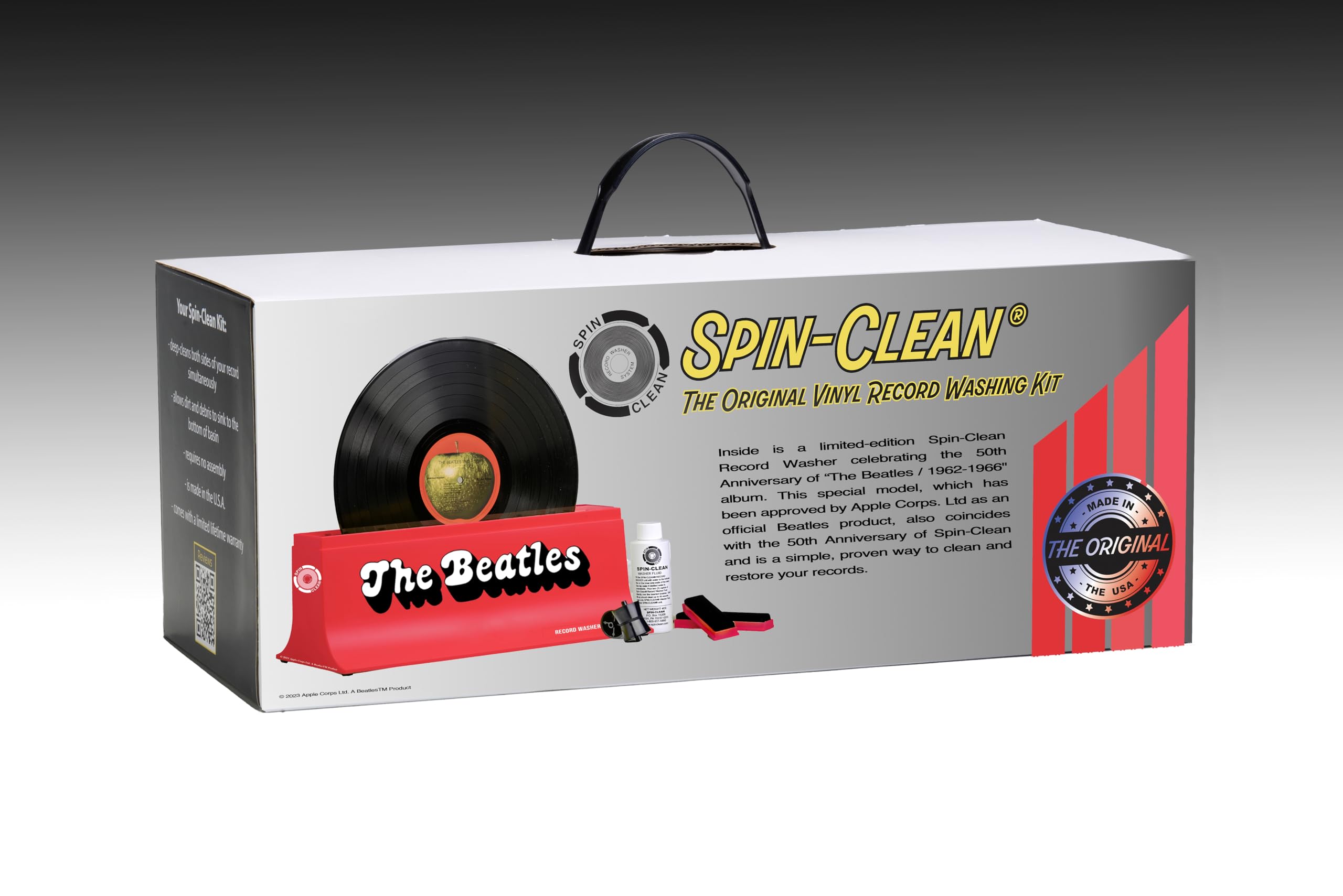 Pro-Ject Spin Clean Record Washer Systems, Beatles edycja specjalna (czerwona)