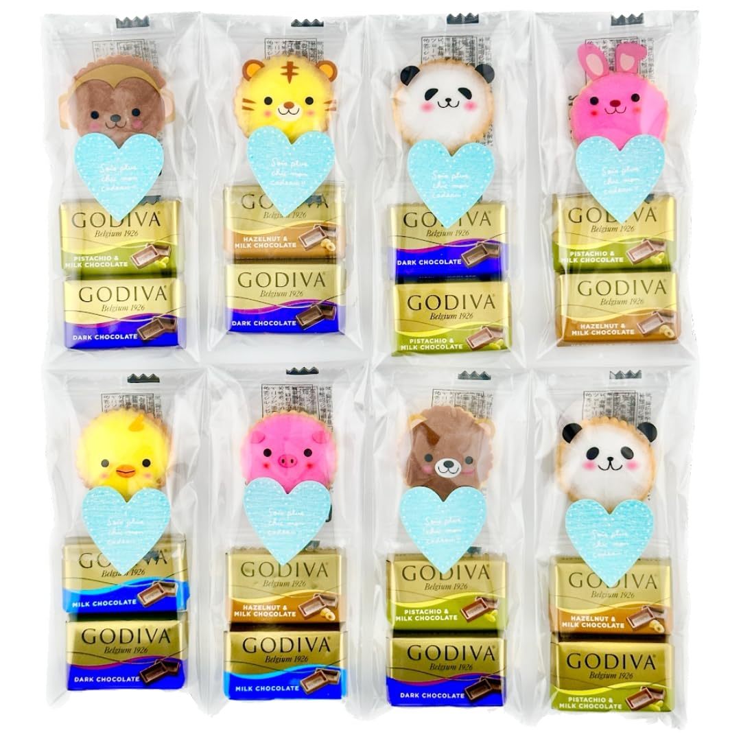 Amazon.co.jp: 8袋 セット プチギフト g060bl 個包装 ゴディバ GODIVA 