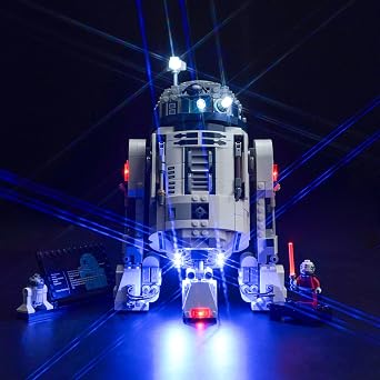 BrickBling LED Light Compatible with Lego R2-D2 | Compatible with Lego 75379-No Model