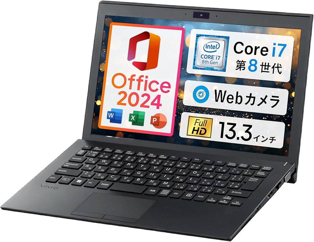 ★人気★VAIO VJPG11C11N 13.3型ワイドOffice2024付き Amazon.co.jp: VAIO Pro PG(VJPG11C11N) / Win11、MS Office 2024搭載