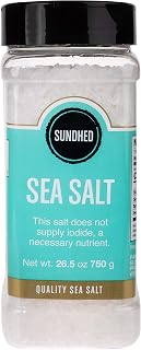 SUNDHED Sea Salt Coarse, 750 Gram