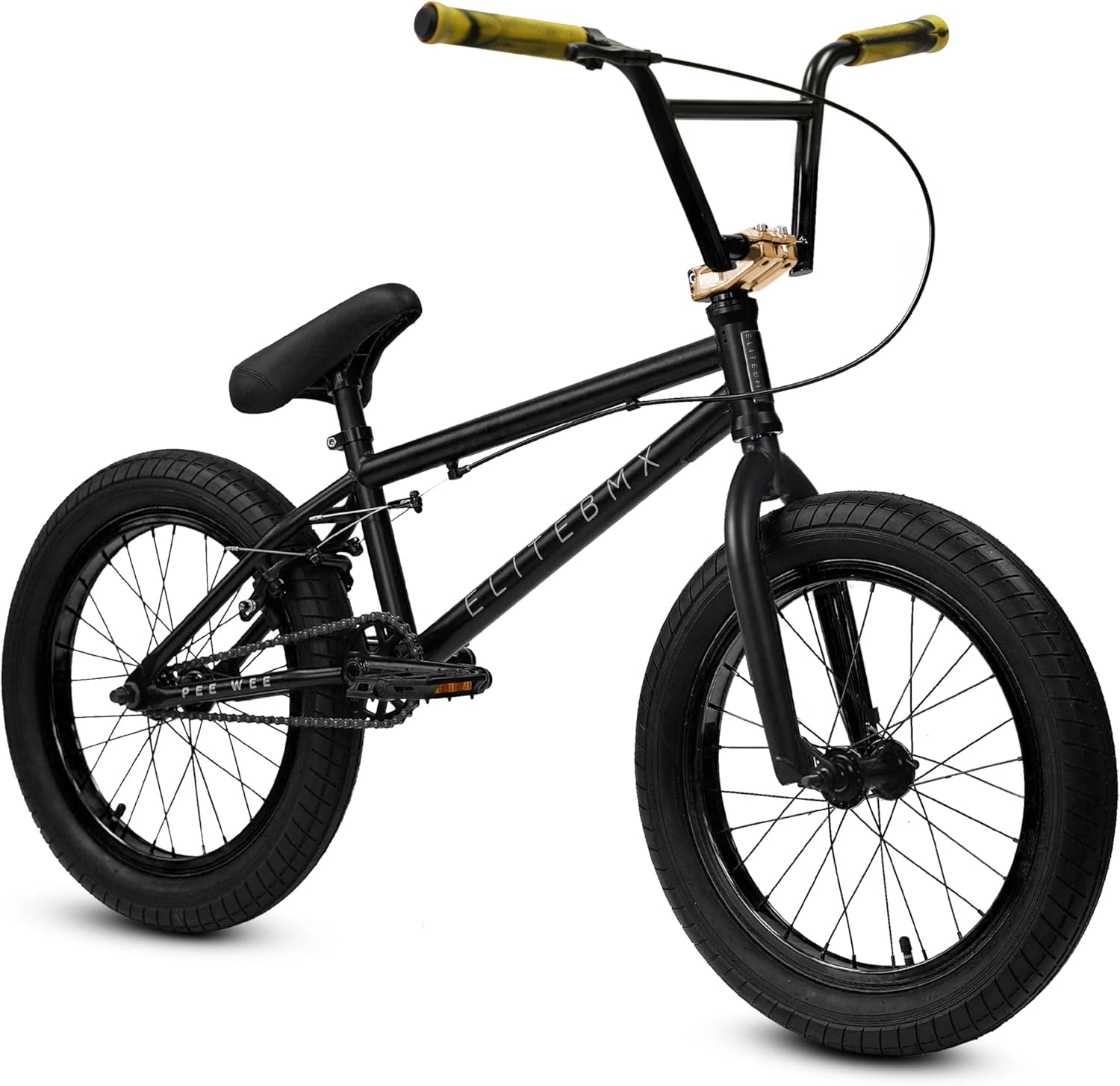 Elite BMX Bicycle 18", 20" & 26" Model Freestyle Bike - 3 Piece Crank
