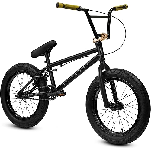 Elite BMX Bicycle 18", 20" & 26" Model Freestyle Bike - 3 Piece Crank