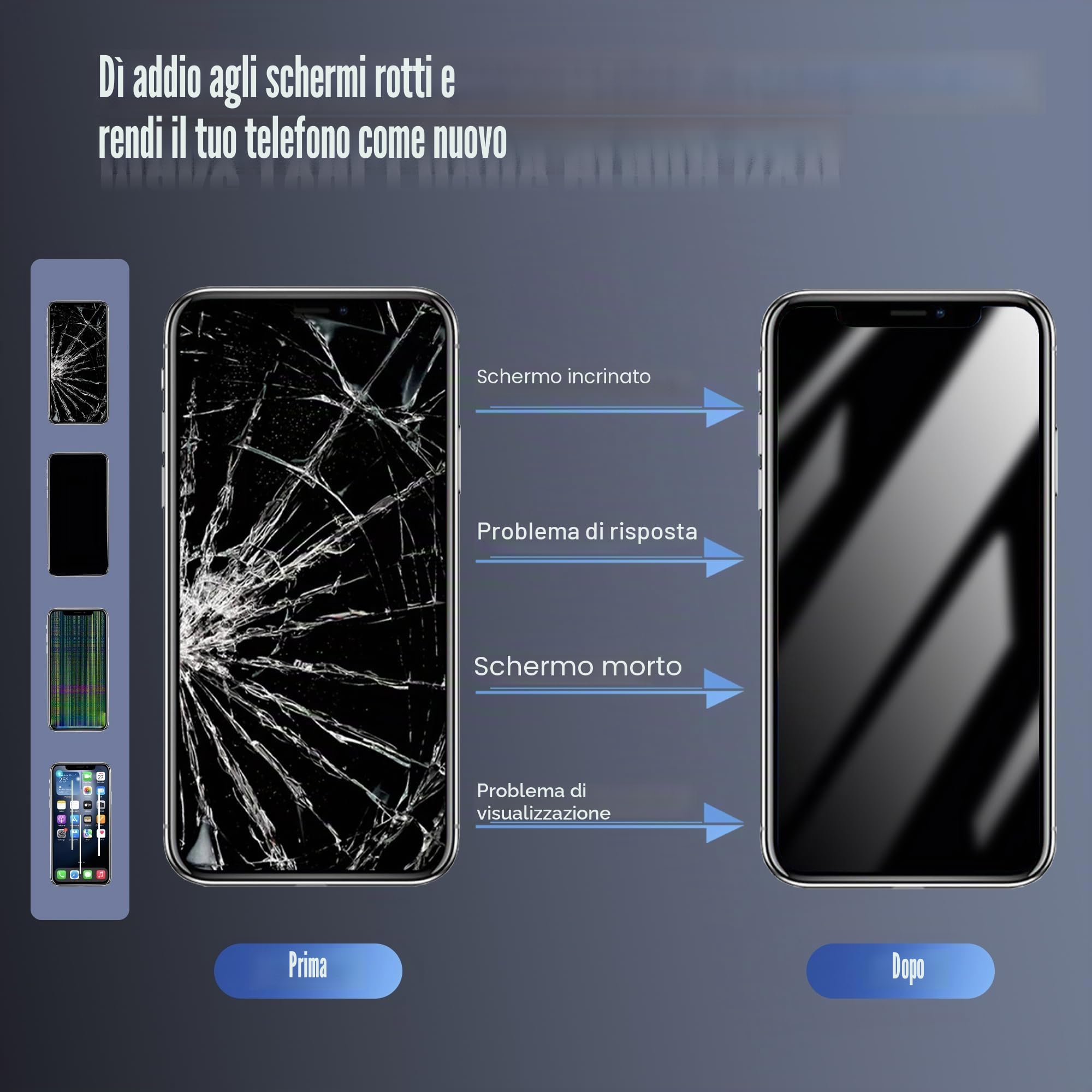 per iPhone 13 PRO Max Sostituzione dello Schermo LCD 6,7 Pollici Gruppo digitalizzatore del Display Schermo tattile,con Strumento di Riparazione del Gruppo Telaio