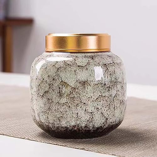 Urna pequeña de recuerdo de cenizas Tapa de rosca de metal para cenizas humanas para uso en mascotas Peso aproximado de 10 libras para adultos y