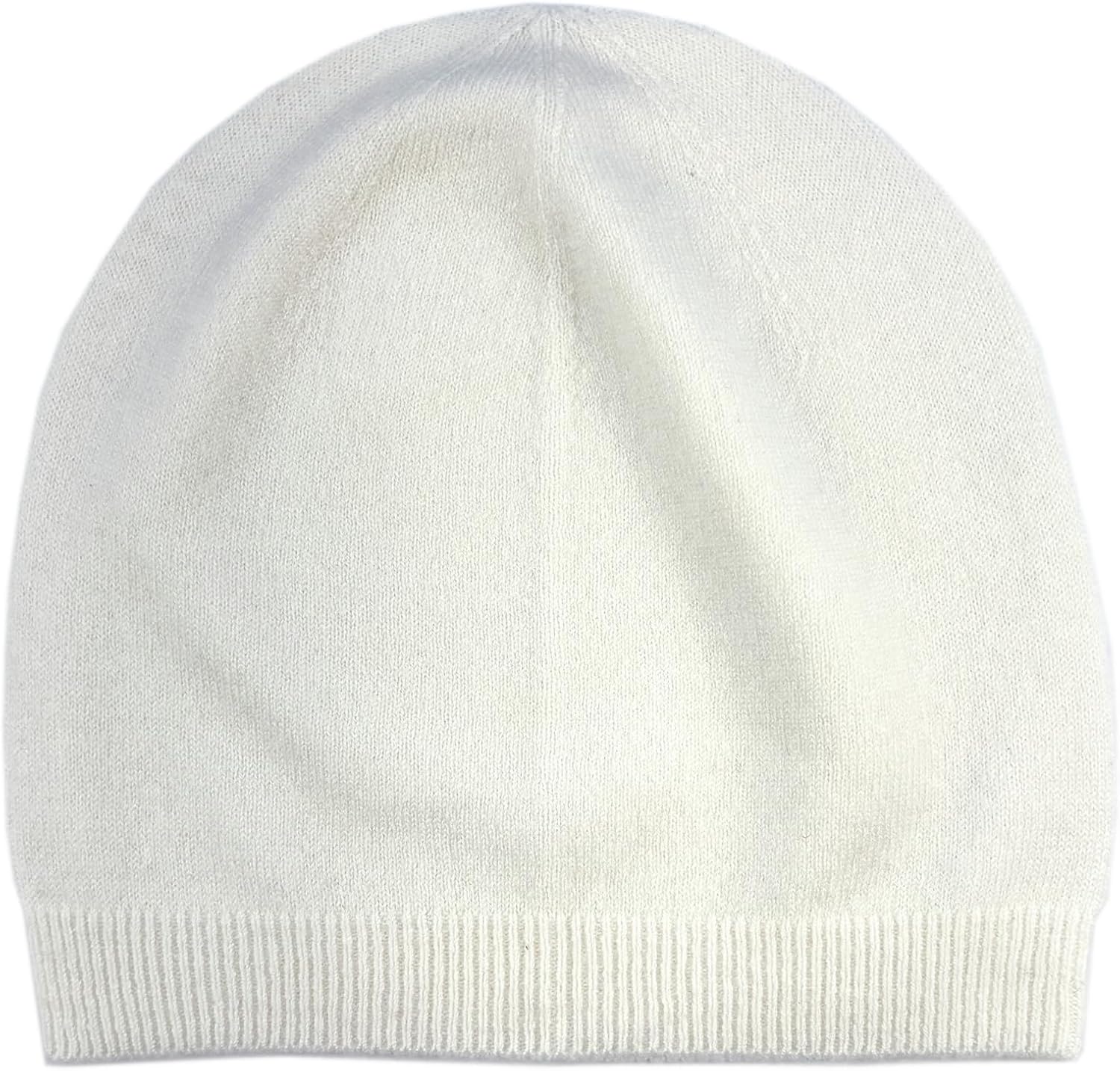 100% Pure Cashmere Beanie Unisex Skull Cap Lightweight Hat