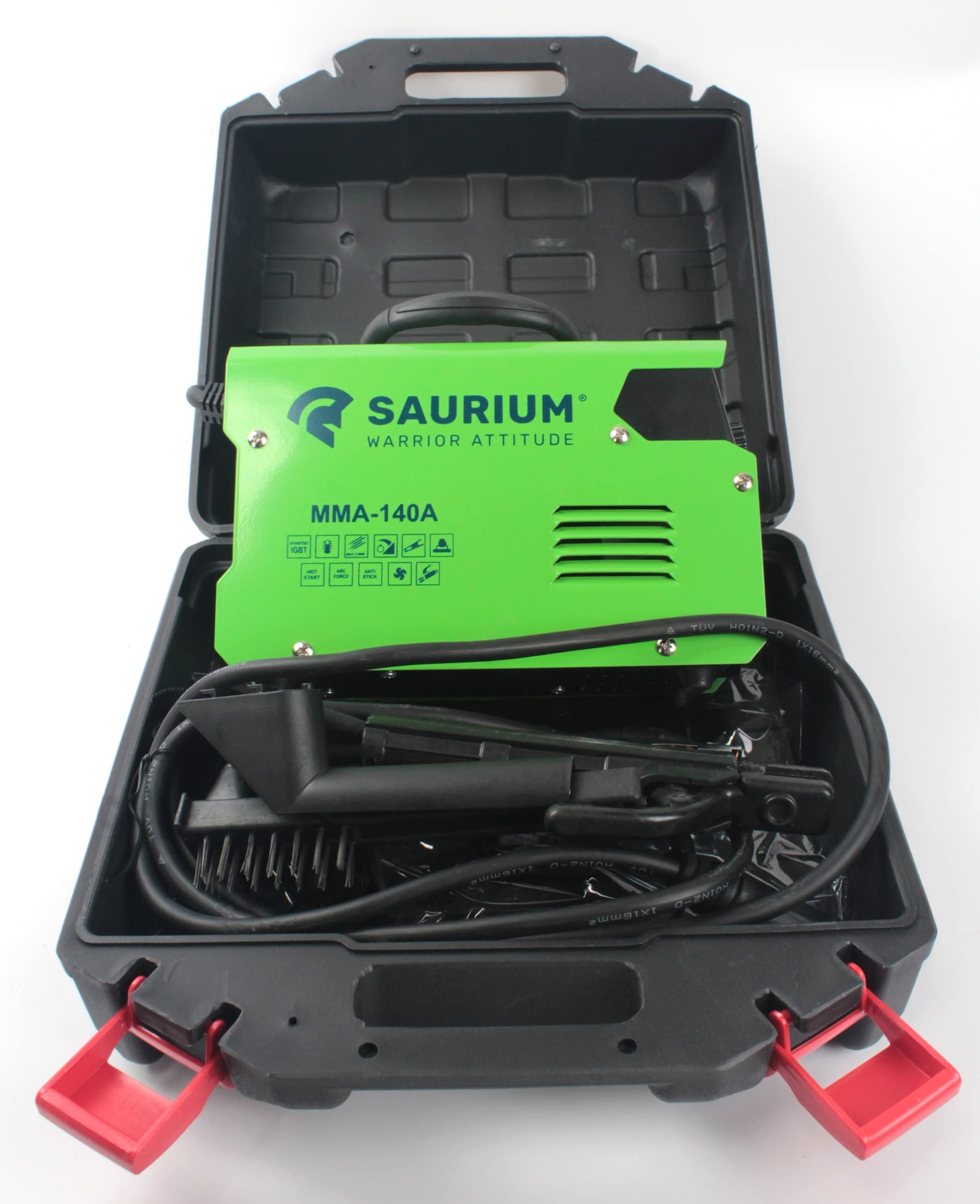 Equipo Soldadura Inverter, 140A - SAURIUM® 48481