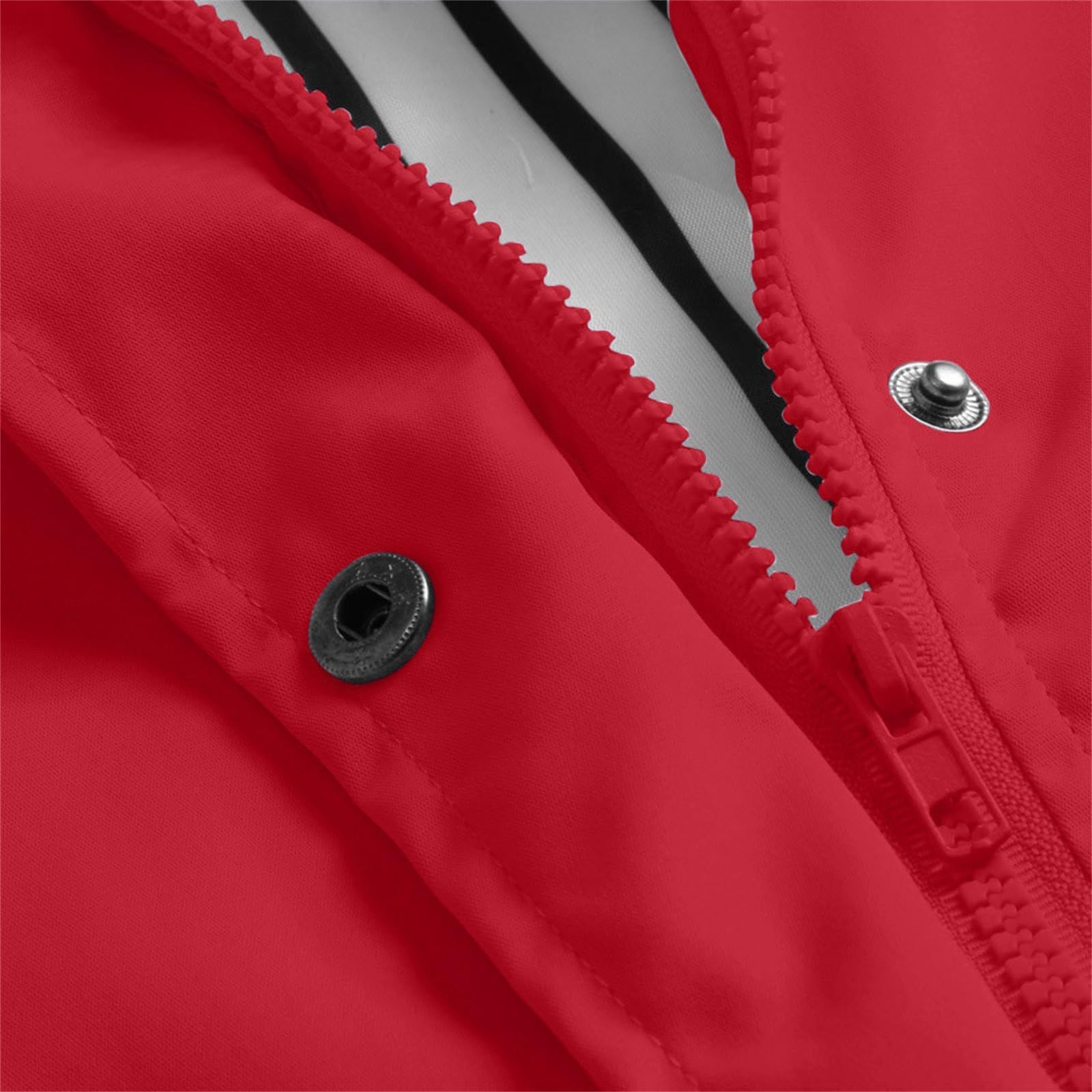 Chaqueta cortavientos con capucha para niñas, impermeable ligera, capucha ajustable, bolsillos, transpirable y plegable, para senderismo, colegio y actividades al aire libre.