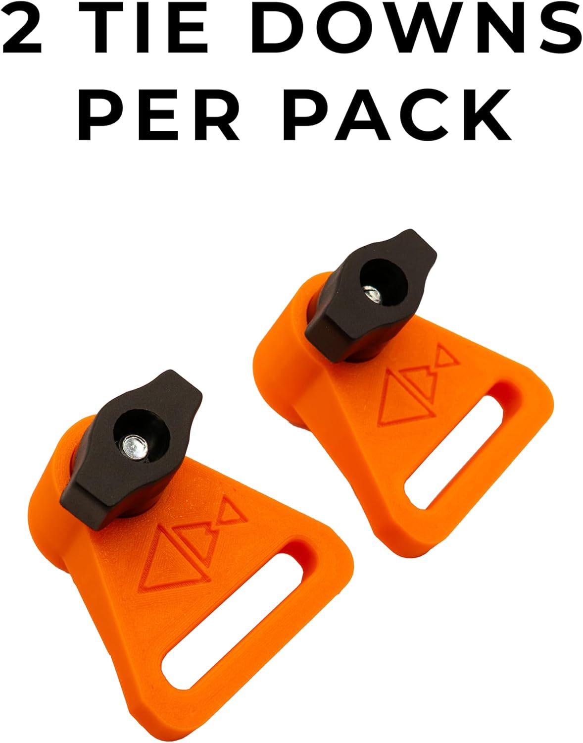 Kayak Tie Down – T-Track Mount – 9 Colors – Low Profile Horizontal Design – Fits YakAttack, Hobie & Standard Rails – 316 Marine Stainless – Made in USA – 2 Pack