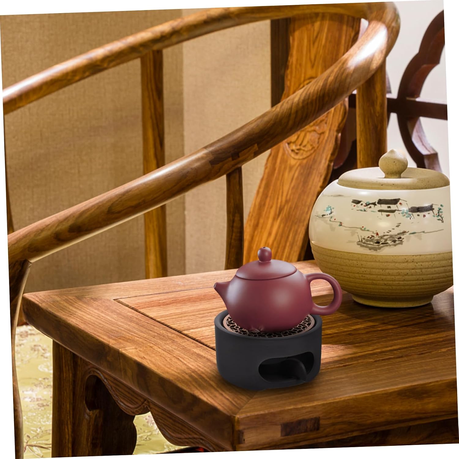 Heating Base Tea Warmer Teapot Warmer Teapot Holder Tea Light Heater Home Decor