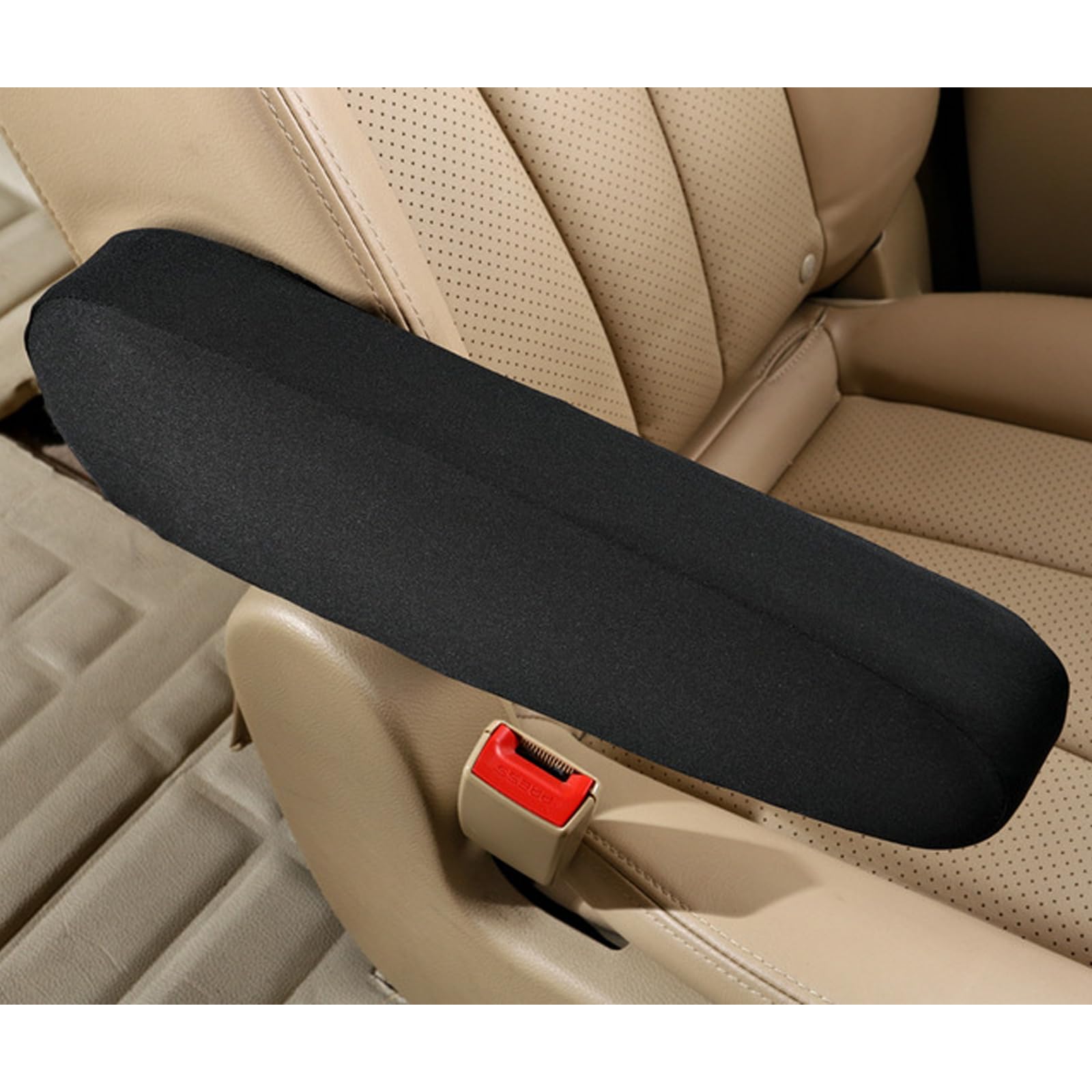 Accessoire Voiture 2 Paires Housses Accoudoir Siège Auto Zliger - Velours Noir, Universel Housses Accoudoir Voiture Accessoire Voiture 2 Paires Housses Accoudoir Siège Auto Zliger - Velours Noir, Universel Housses Accoudoir Voiture