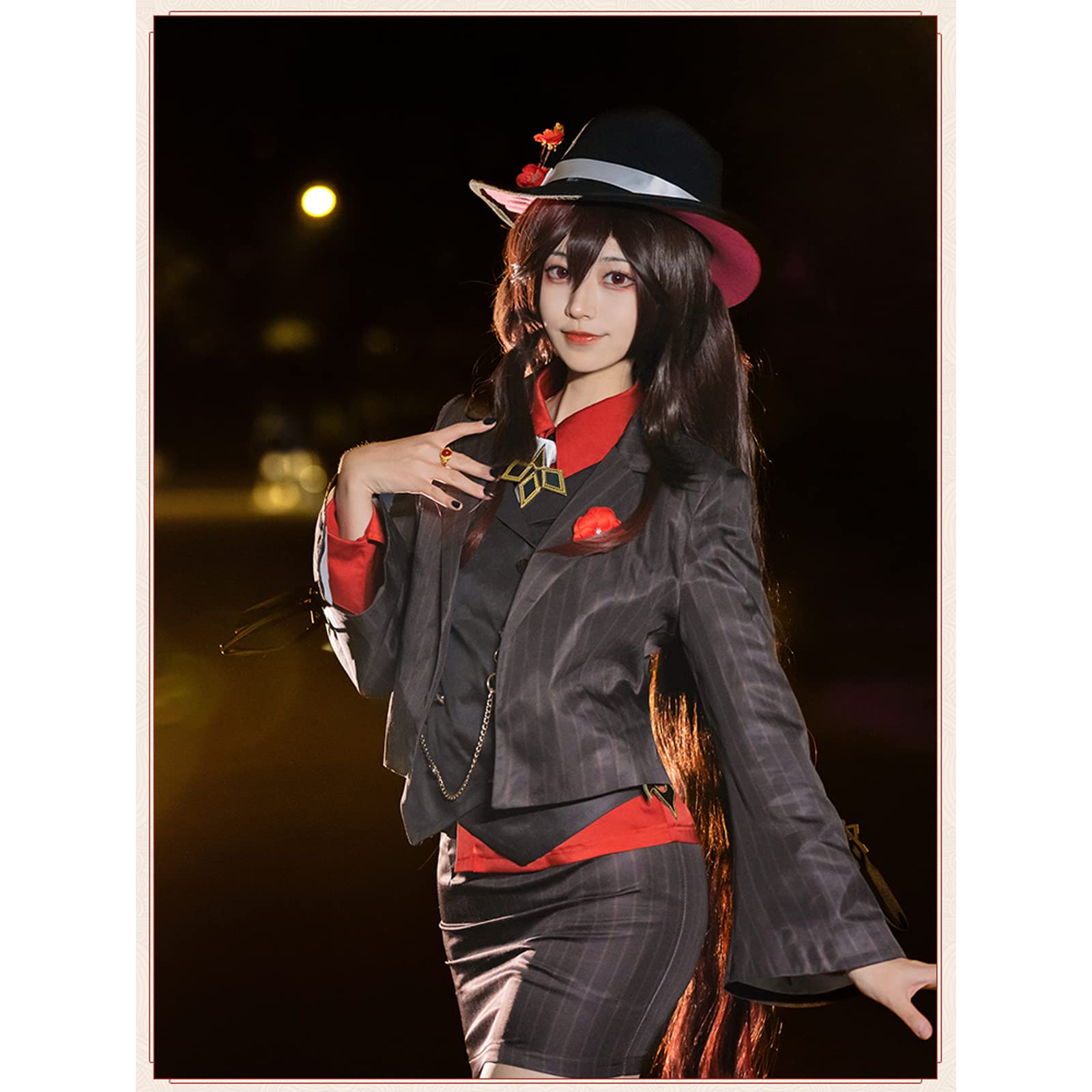 原神 胡桃 コスプレ衣装&amp;ウィッグ Amazon.co.jp: [NOKIJP] 原神 コスプレ 胡桃 コスプレ衣装 璃月