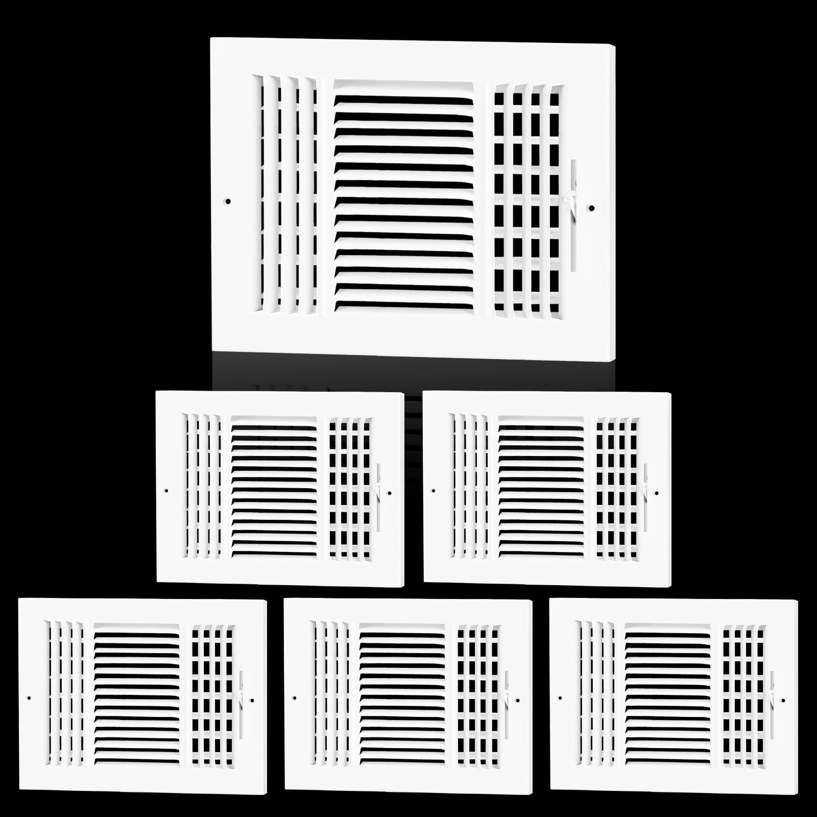 Grille d'aération de plafond pour harmoniser le design de votre salon et vos chambres