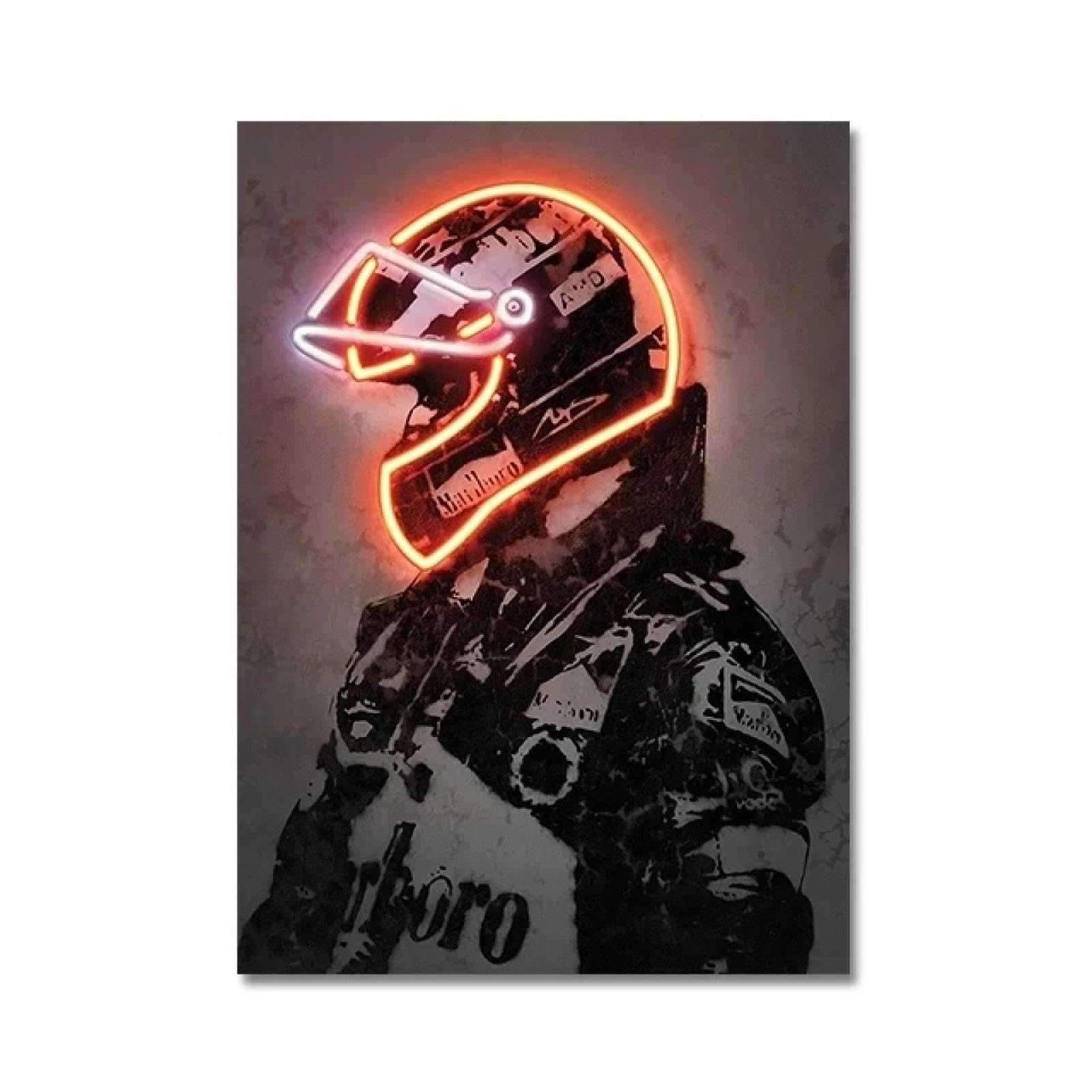 dsdsgog Enfants couvrant rideau mural toile peinture graffiti art affiche rue mur art imprime photo pour salon décor à la maison 40x80cm sans cadre