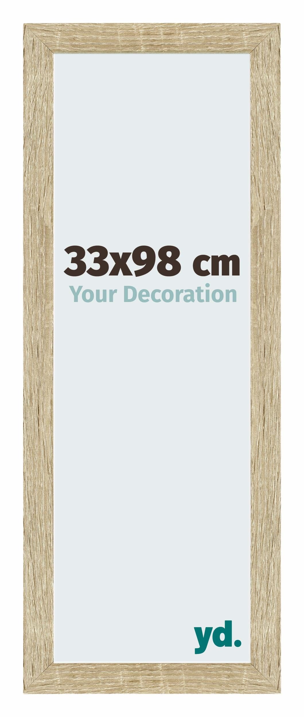 Your Decoration - Puzzle frame 33x98 - Sonoma Oak - Puzzle frame 500-1000 Pieces - MDF Photoframe - Mura