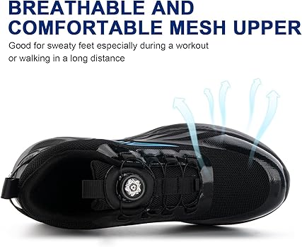 Zapatillas Deportivas Hombre Zapatillas Running Ligero Transpirables Zapatos para Correr Fitness Casual Sneakers EU39-473