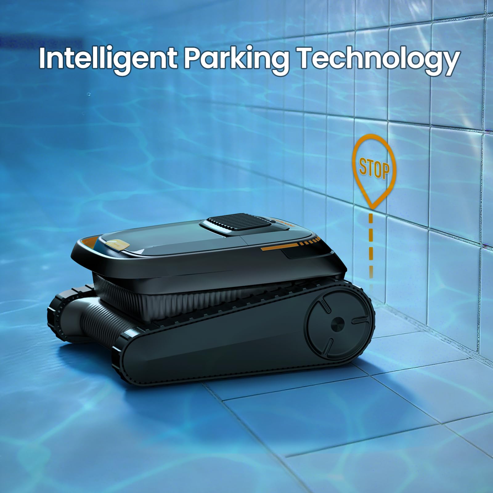 Pool-Royal Poolroboter PR10 Limited Design Edition Akku, Model 2026, Poolsauger, Autoparken und Wandklettern 3 Motoren 120 Minuten Batterielaufzeit für Schwimmbecken Boden, Wand, Wasserlinie