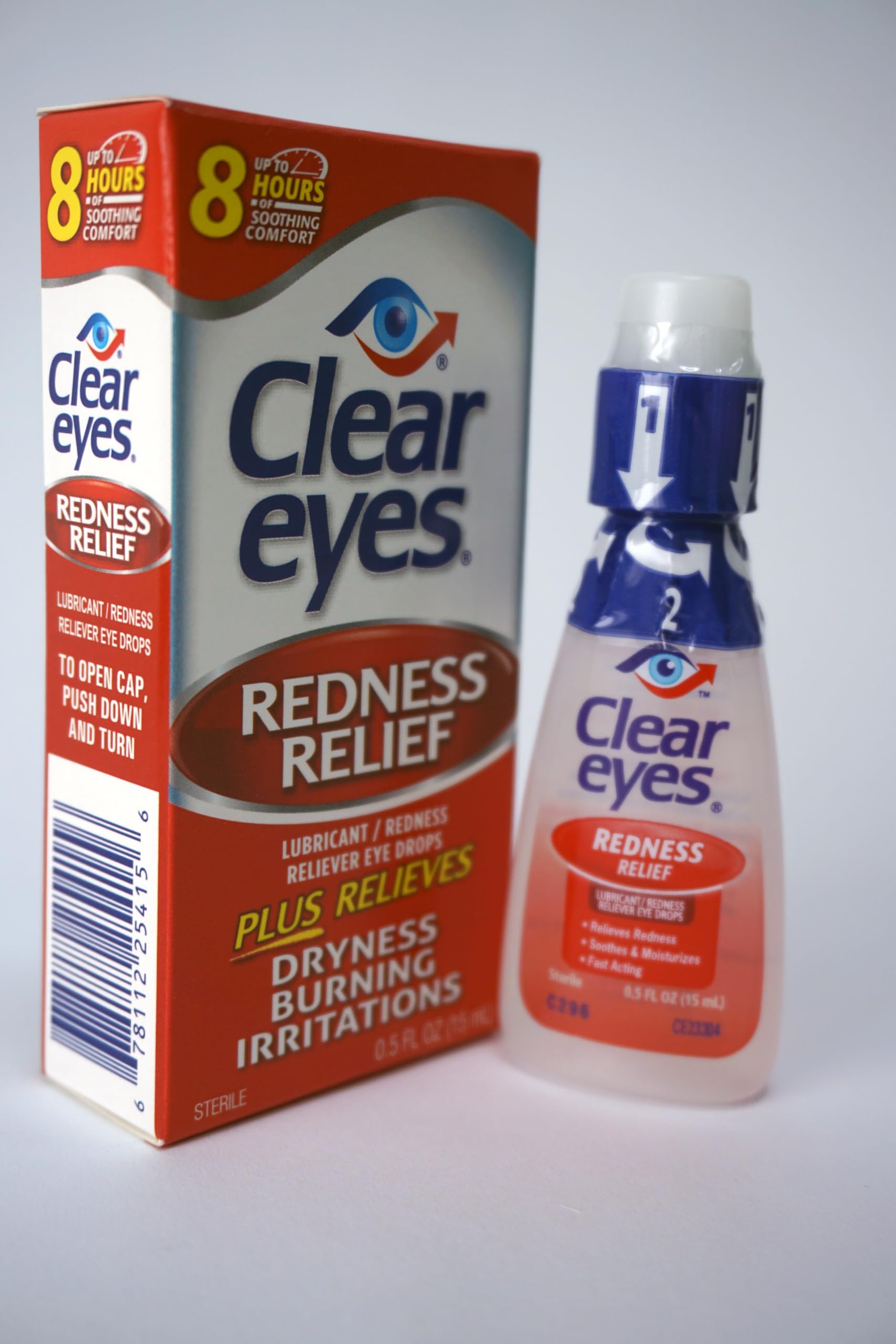 Clear EyesMaximum Redness Relief Eye Drops 0.50 oz (Pack of 2)