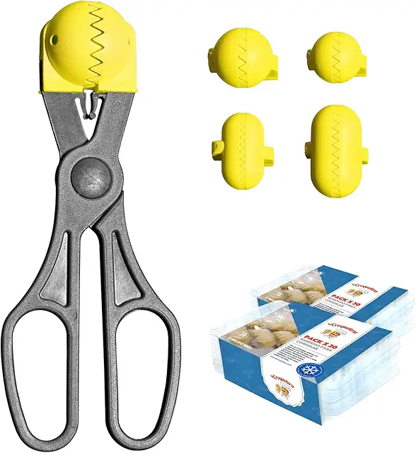 Molde Multiusos La Croquetera Amarillo - 4 Moldes + 40 Bandejas Congelar Croquetas