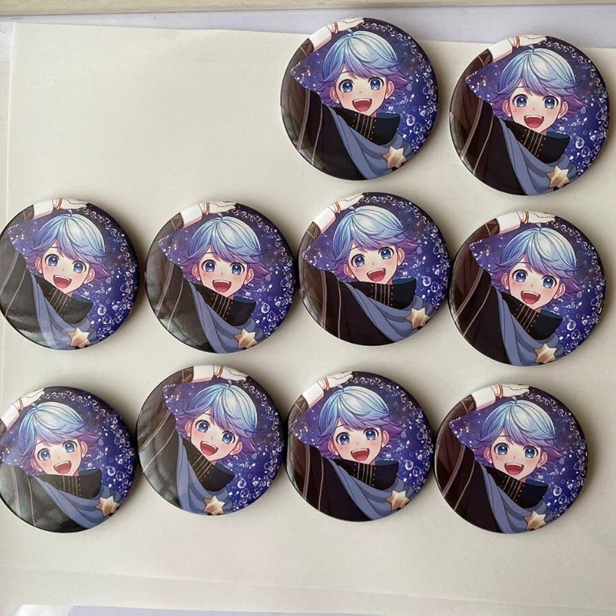 Amazon.co.jp: いれいす hotoke いむ メテオライト 缶バッジ 10