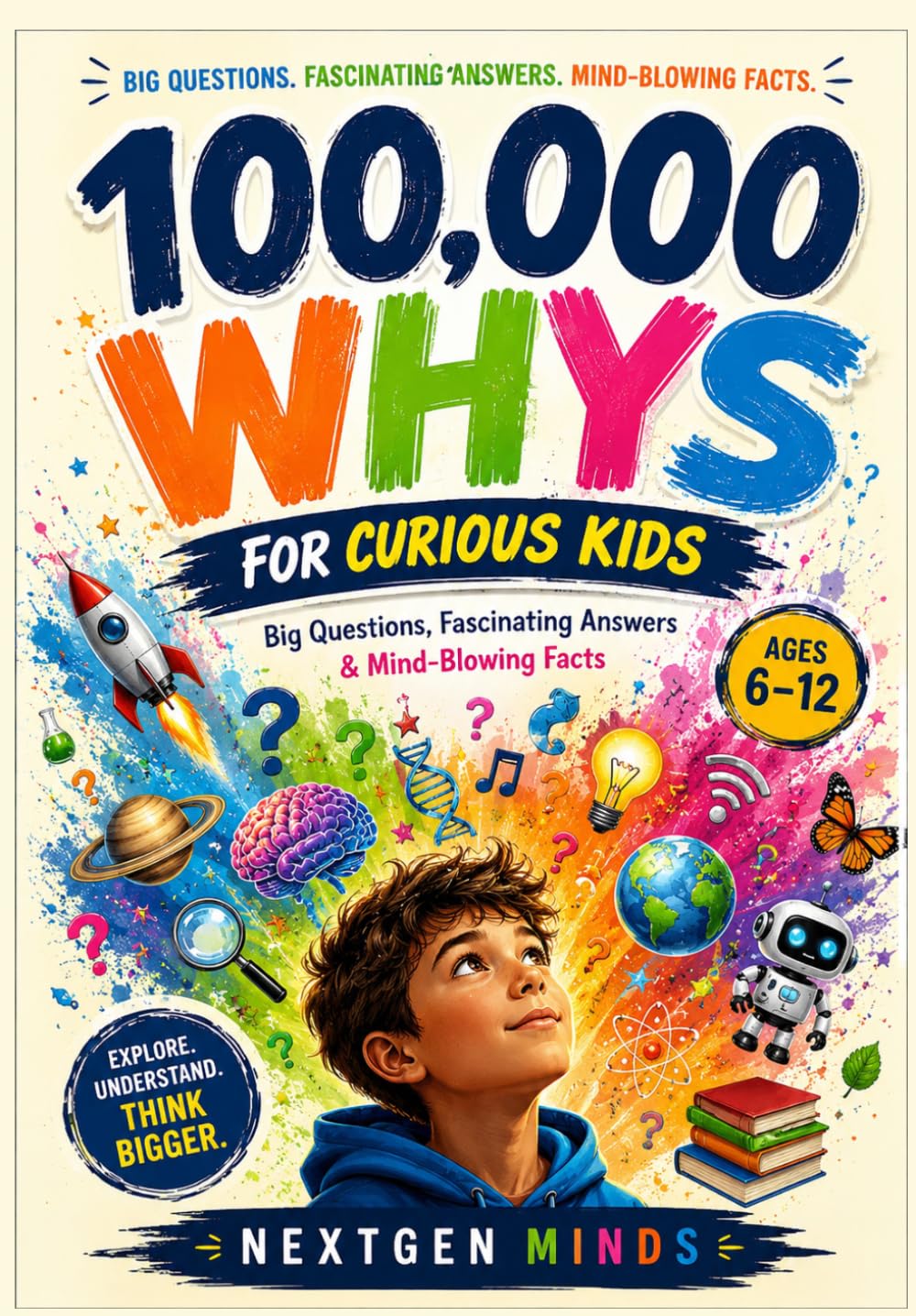 100,000 Whys For Curious Kids: Big Questions, Fascinating Answers & Mind-Blowing Facts