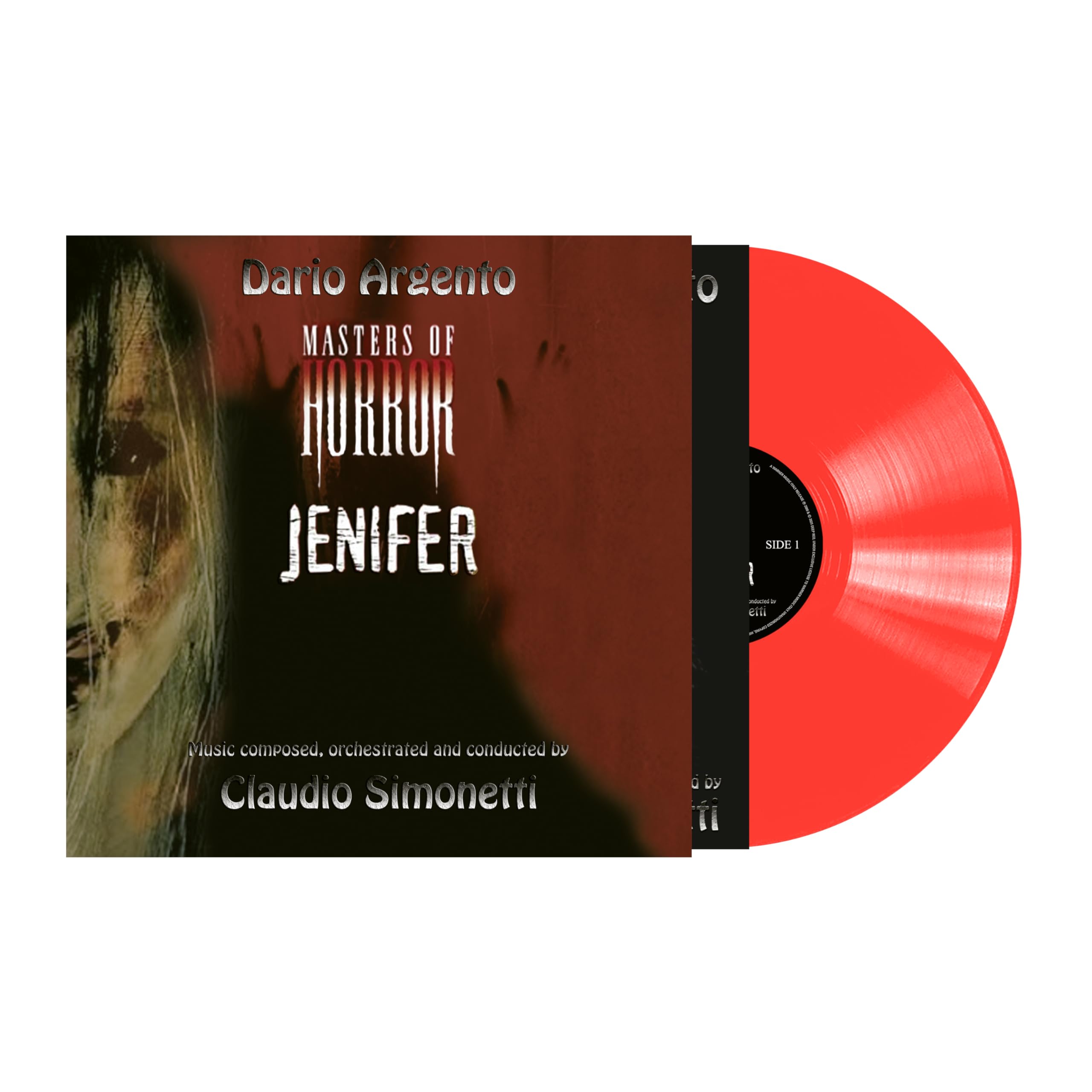Simonetti Claudio Jenifer Vinyl LP Colorato Rosso Limitato