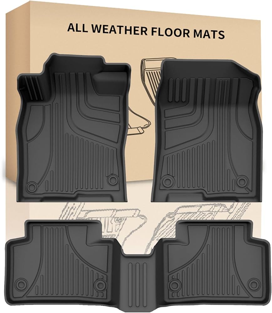 SMARTLINER Custom Fit Rugged Rubber Floor Liners For