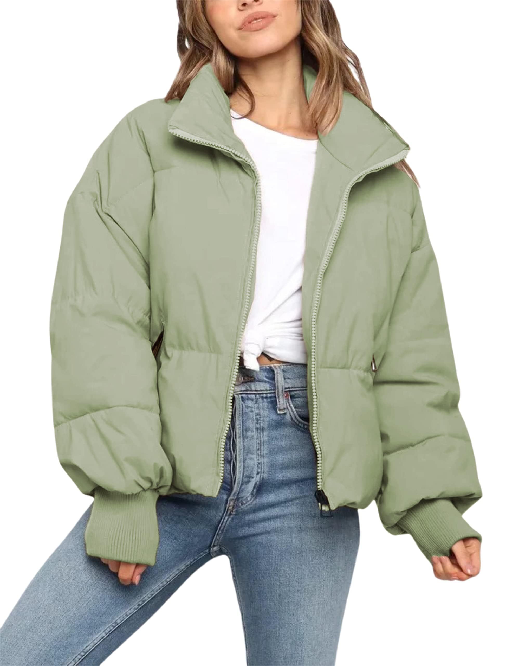 Jaqueta Acolchoada UANEO Feminina - Super Confortável Para O Inverno, Modelo Oversized