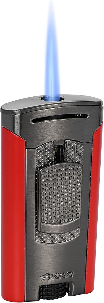 Xikar Astral Single Jet Flame Cigars Wind Resistant EZ Adjustment and View Fuel Window High Altitude Tested