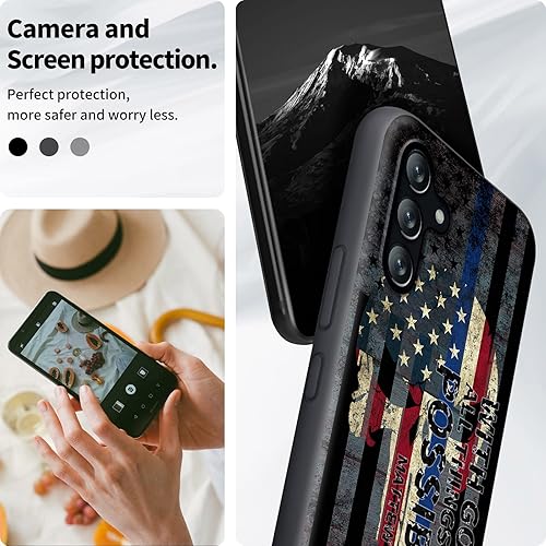 Miniatura 10 de Funda para Samsung Galaxy A13 5G 2021Samsung A04s con soporte para el dedo para teléfono, correa de mano elástica, funda de TPU a prueba de golpes