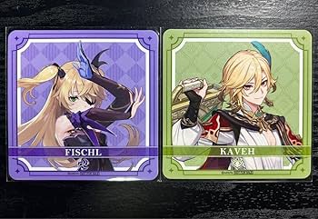 Amazon.co.jp: 原神 GIGO フィッシュル カーヴェ コースター