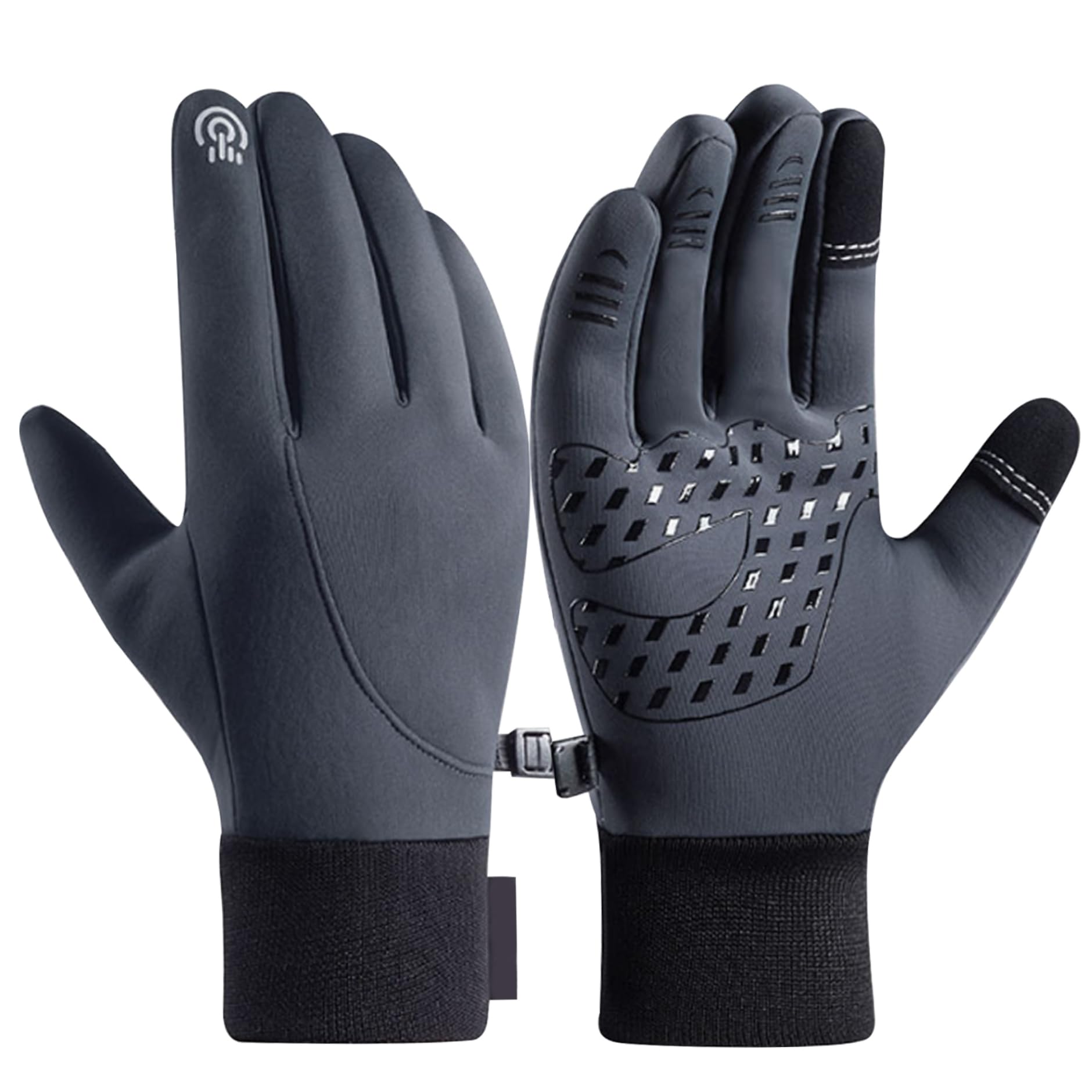 BEAHING Size XL Thermal Gloves, Windproof Waterproof with Touch Screen