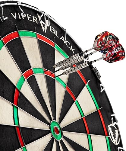 Miniatura 2 de Viper Diana de punta de acero de competición oficial negra obsidiana, acreditada por WDF con alambre de araña fino sin grapas, sisal keniano de