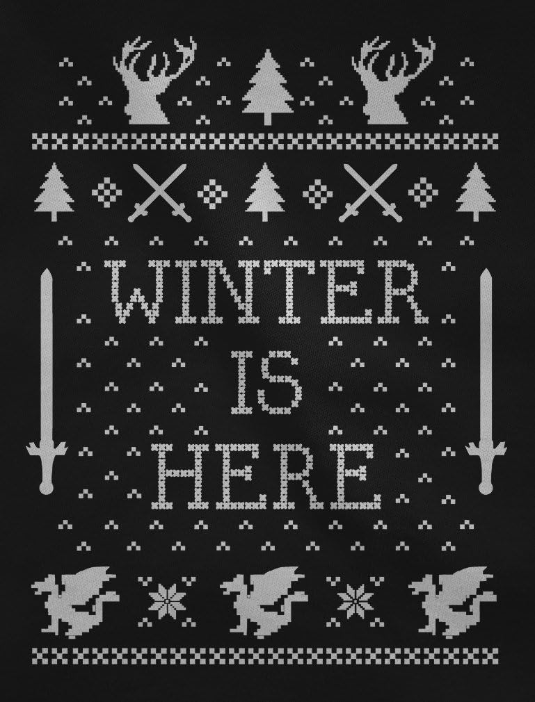 Tstars Winter Is Here Ugly Christmas Sweater Sweatshirt