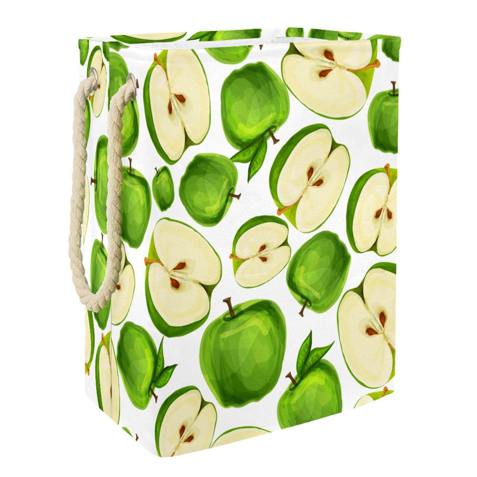 Panier à linge personnalisé fruits pour optimiser le rangement de votre salle de bain
